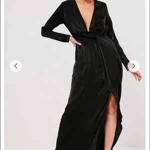 Maxi black dress from forever 21